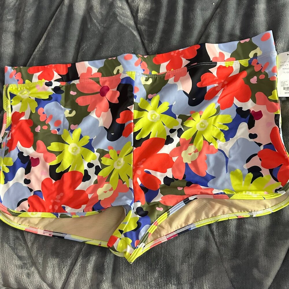 Women’s Floral Swim Shorts - Multicolor